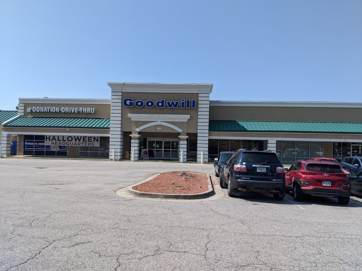 Goodwill Store and Donation Drive-Thru in West Augusta, Augusta, GA