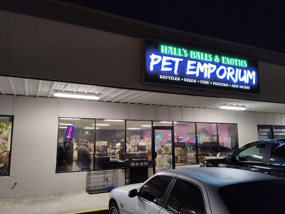 Hall's Balls & Exotics Pet Emporium in West Augusta, Augusta, GA