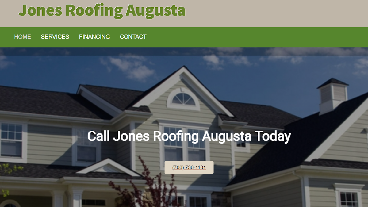 Jones Roofing, Windows & Siding in Summerville, Augusta, GA