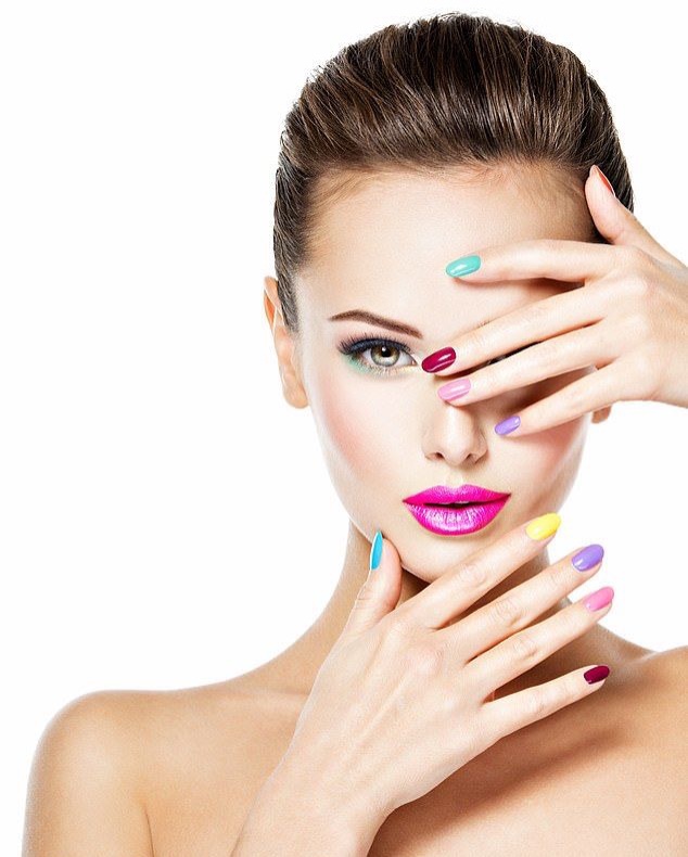 Rainbow Nails (15% Off New Customer)